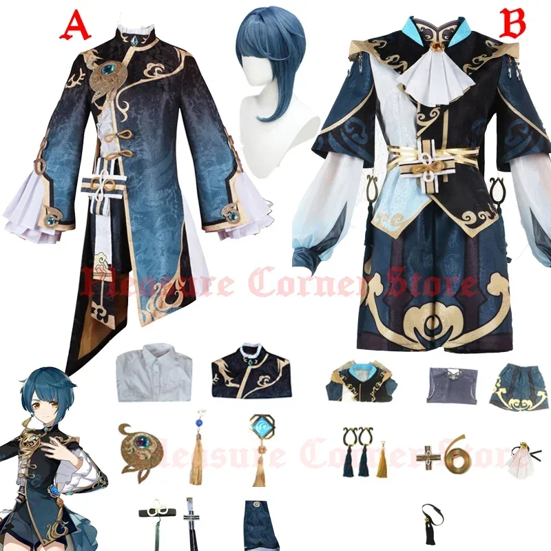 Coslan NEW XingQiu Cosplay Costume Game Genshin Impact Full Set Xing Qiu Outfit Wig Heat Resistant Cosplay Costume XS-3XL IN ST
Coslan NEW XingQiu Cosplay Costume Game Genshin Impact Full Set Xing Qiu Outfit Wig Heat Resistant Cosplay Costume XS-3XL IN ST