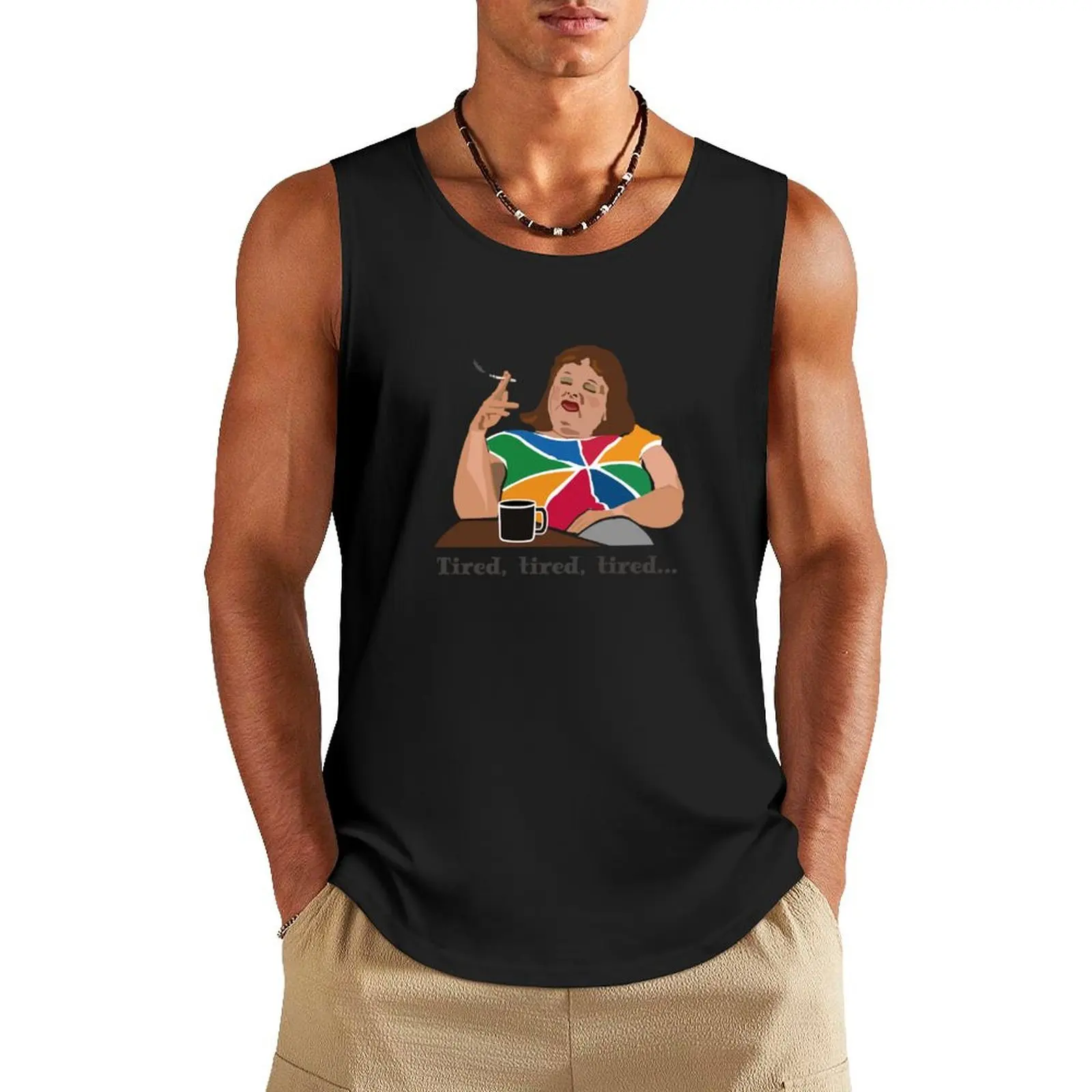 TIRED Lynne Postlethwaite, Magda Szubanski, Fast Forward, Australian comedy icon. Tired, tired, tired.” Tank Top Clothing
TIRED Lynne Postlethwaite, Magda Szubanski, Fast Forward, Australian comedy icon. Tired, tired, tired.” Tank Top Clothing