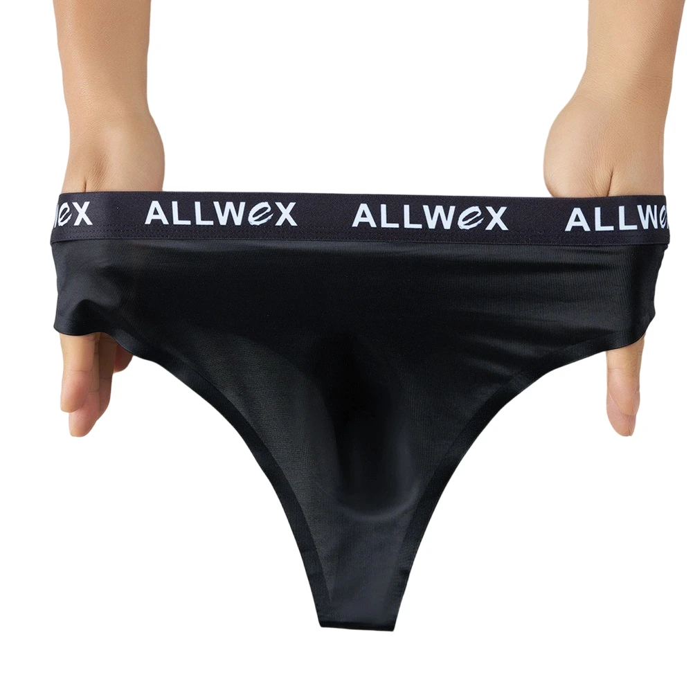 Ice Silk Smooth Thong Underwear for Men Seamless Bulge Pouch G string Soft Knickers Lightweight 50 Polyamide 50 Spandex
Ice Silk Smooth Thong Underwear for Men Seamless Bulge Pouch G string Soft Knickers Lightweight 50 Polyamide 50 Spandex