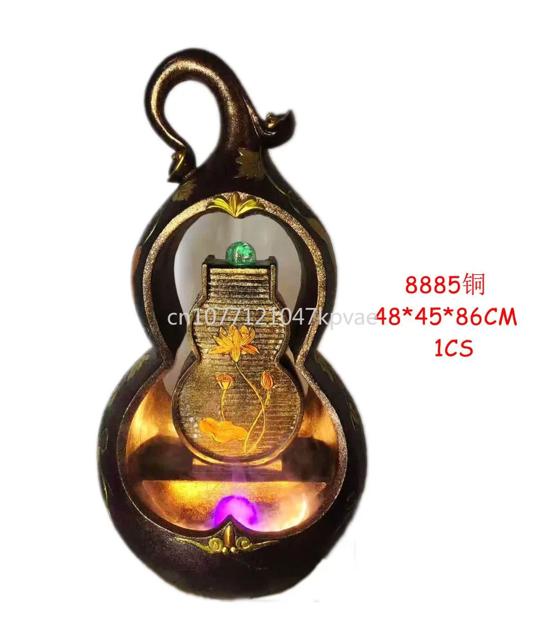 Vietnamese Gourd Water Fountain Decoration Fengshui Wheel Living Room Office Home Decoration Floor to Floor Decoration
Vietnamese Gourd Water Fountain Decoration Fengshui Wheel Living Room Office Home Decoration Floor to Floor Decoration
