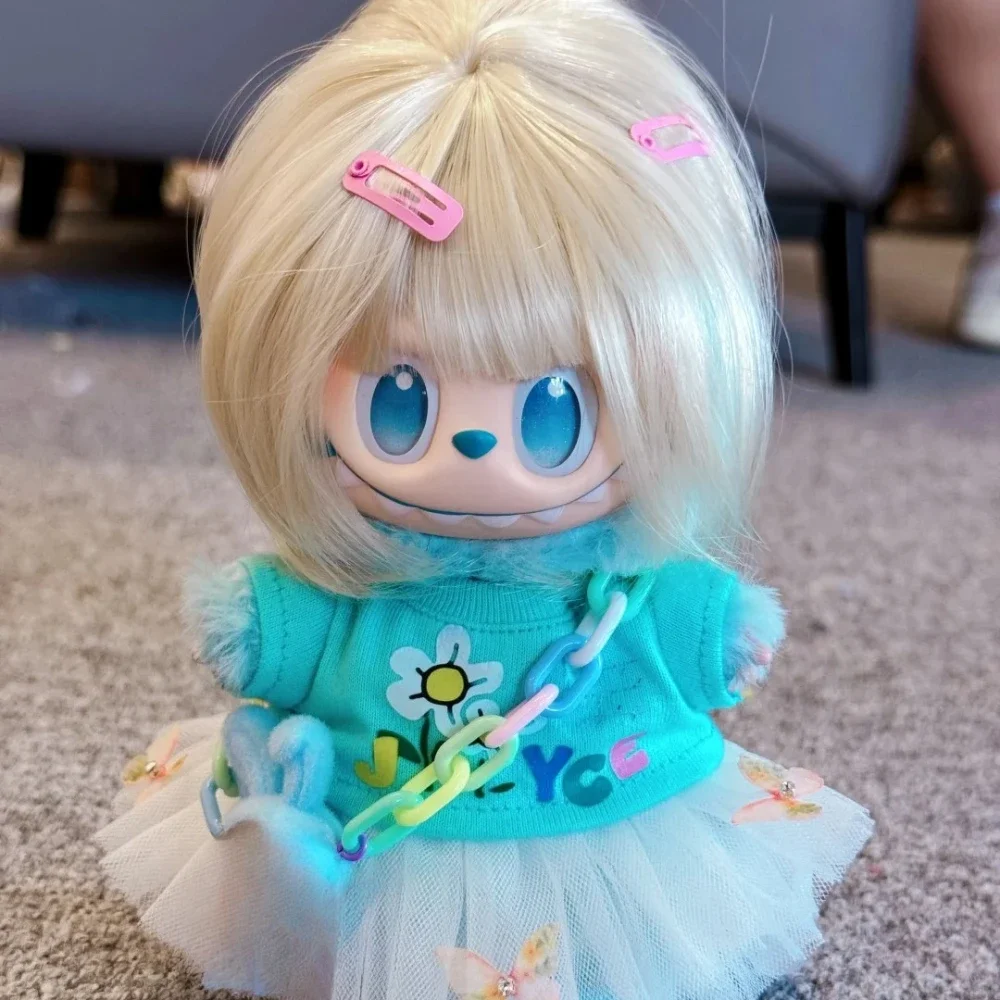 Labubu 3.0 Accessories Soft Silk Wig 15-23cm Head Circumference 1/3 BJD Dolls Short Long Hair High Temperature Fiber Wig
Labubu 3.0 Accessories Soft Silk Wig 15-23cm Head Circumference 1/3 BJD Dolls Short Long Hair High Temperature Fiber Wig