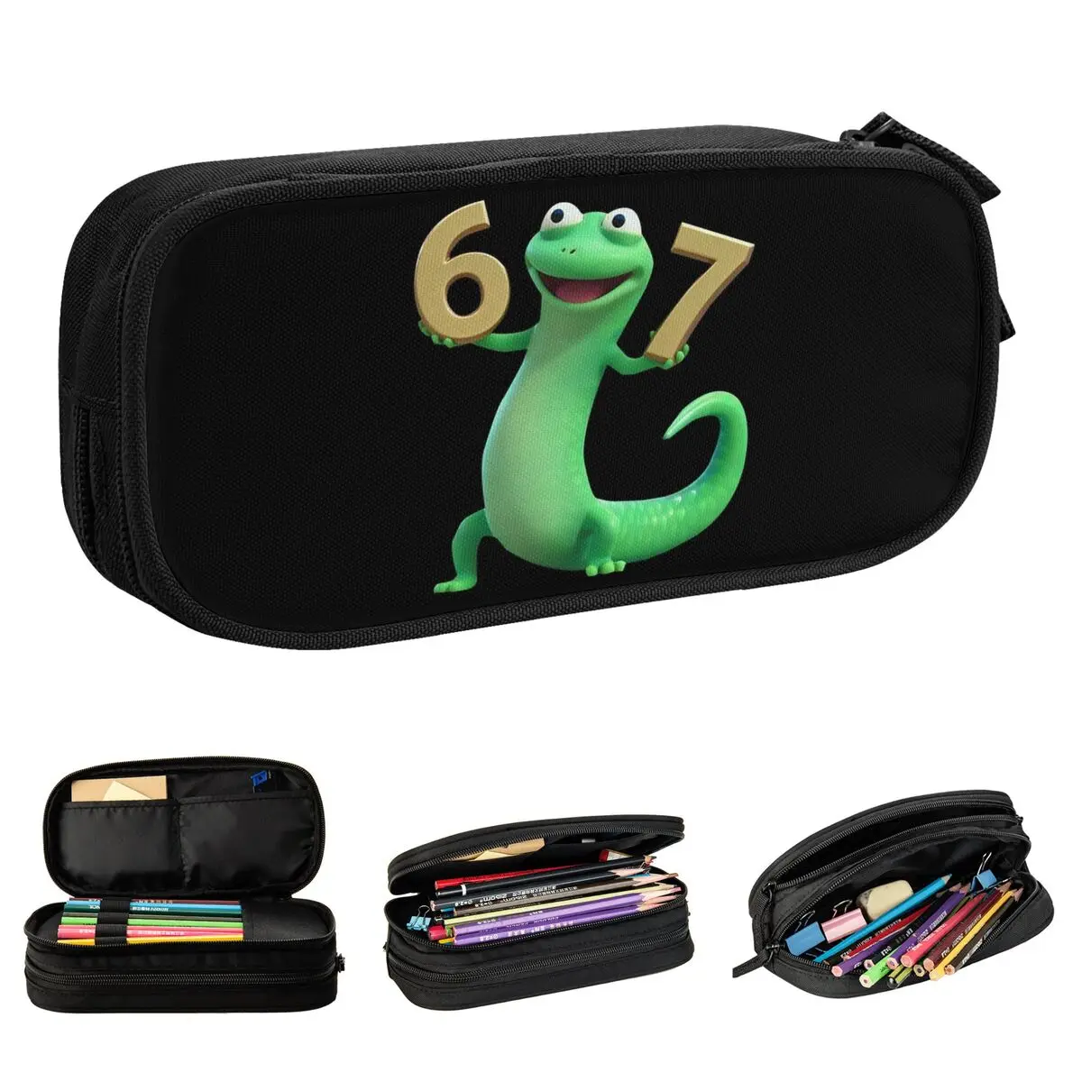 67 Six Seven Tom The Lizard Hoppers Pencil Case Fashion Pen Holder Bag Student Large Storage Students School Gifts Pencilcases
67 Six Seven Tom The Lizard Hoppers Pencil Case Fashion Pen Holder Bag Student Large Storage Students School Gifts Pencilcases