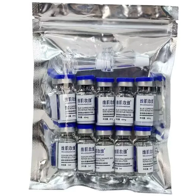 Copper GHK CU Peptide Lyophilized Powder 99 Purity Anti Aging Fade Fine Lines Repair Skin Barrier Facial Serum
Copper GHK CU Peptide Lyophilized Powder 99 Purity Anti Aging Fade Fine Lines Repair Skin Barrier Facial Serum
