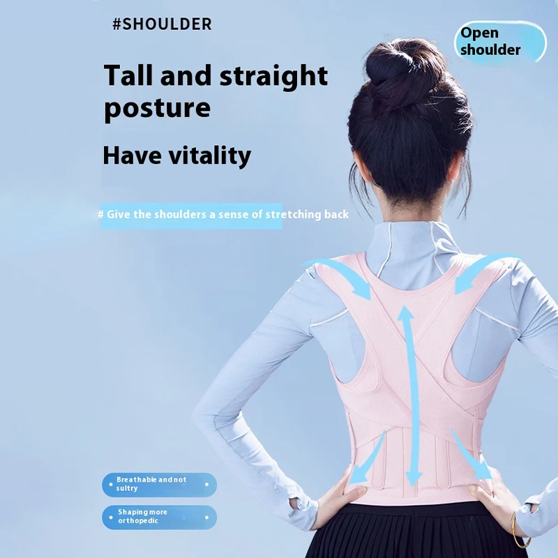 Posture Corrector Back Brace for Adults - Adjustable Orthopedic Lumbar Support Belt with Hunchback Correction & Spinal Alignment
Posture Corrector Back Brace for Adults - Adjustable Orthopedic Lumbar Support Belt with Hunchback Correction & Spinal Alignment