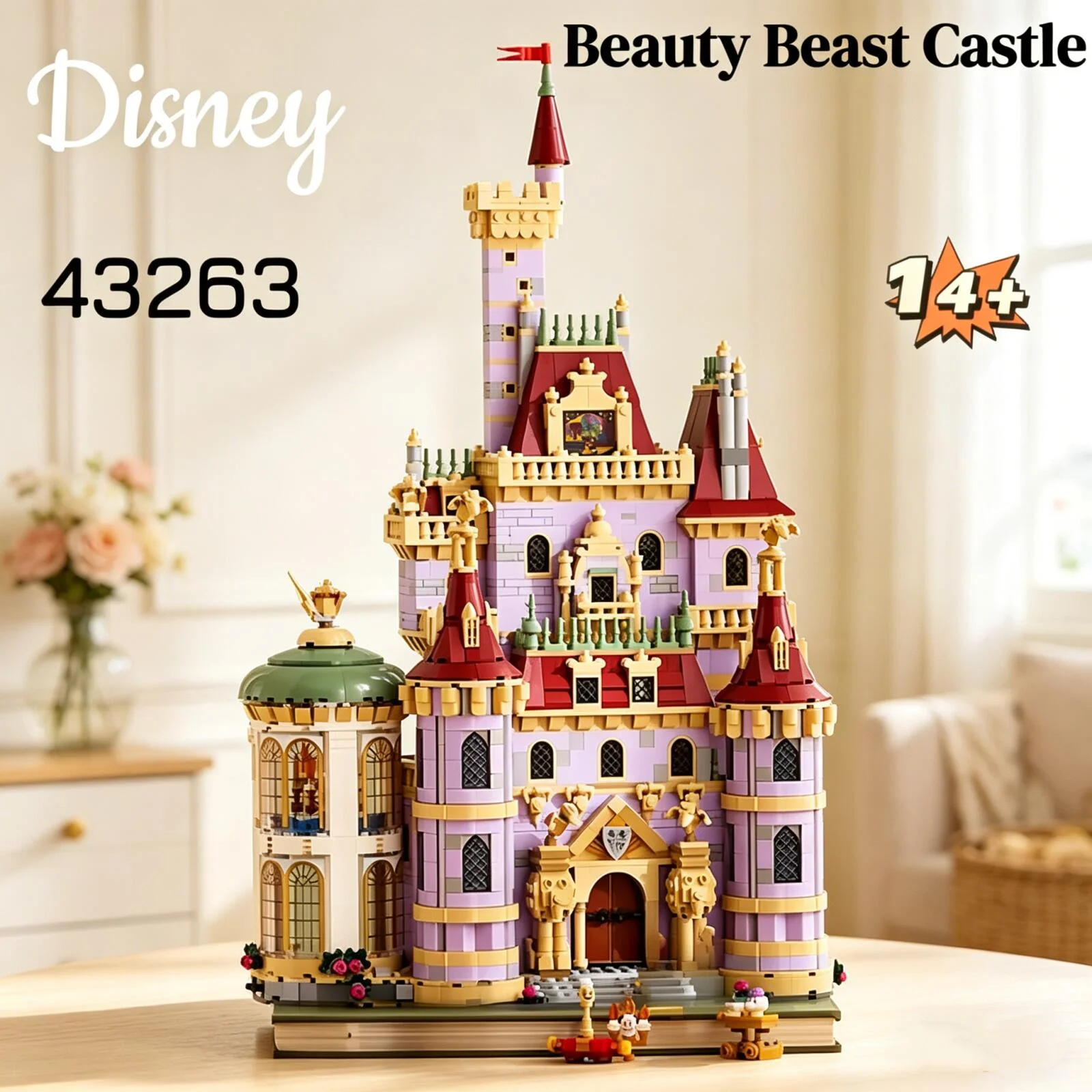 2026 New 2916pcs Creator Expert Beauty and the Beast Castle 43263 Building Block Puzzle Model Toy For Birthday Christmas Gifts
2026 New 2916pcs Creator Expert Beauty and the Beast Castle 43263 Building Block Puzzle Model Toy For Birthday Christmas Gifts