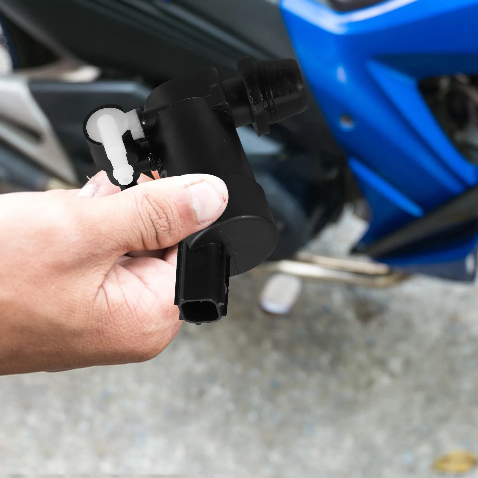 Automotive Windshield Washer Pump Motor Efficient Fluid Transfer for Multiple Vehicle Brands Black Replacement Part
Automotive Windshield Washer Pump Motor Efficient Fluid Transfer for Multiple Vehicle Brands Black Replacement Part