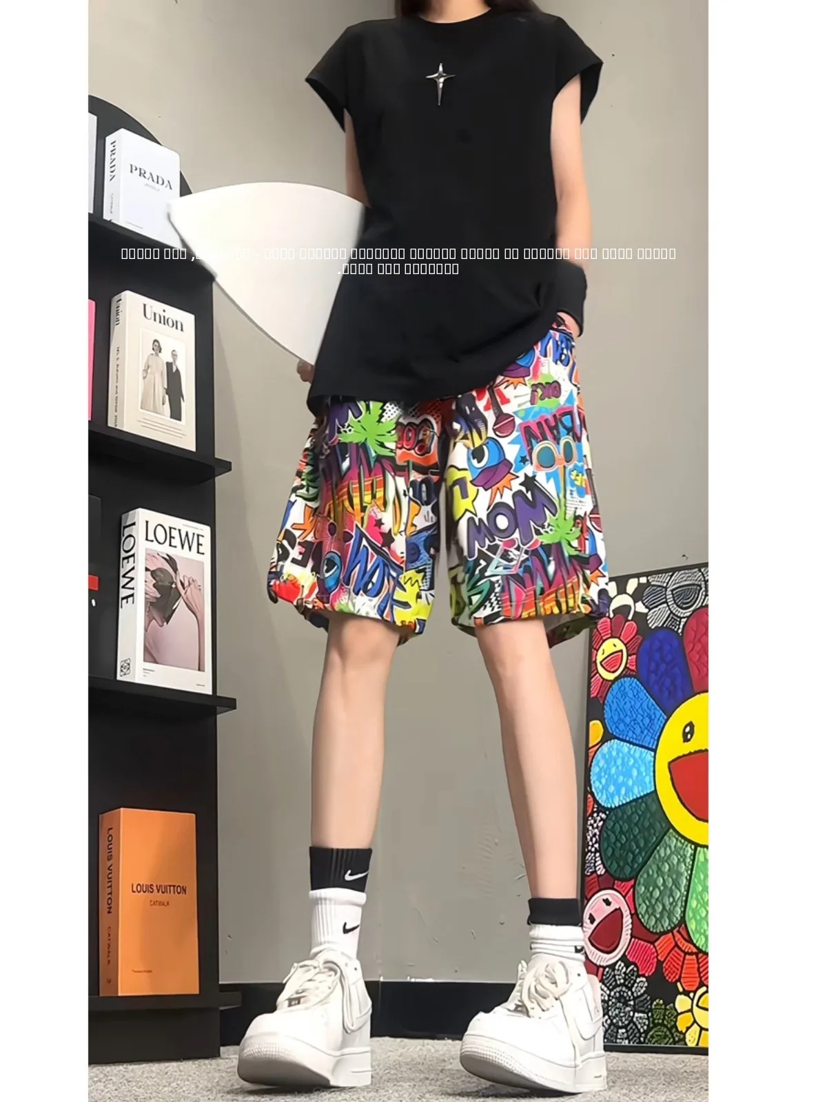 Beachside Hawaii Print Men's orts Casual Summer Hiphop Five-Quarter Length Loose Fit Youthful Energy Straight Leg Pants
Beachside Hawaii Print Men's orts Casual Summer Hiphop Five-Quarter Length Loose Fit Youthful Energy Straight Leg Pants