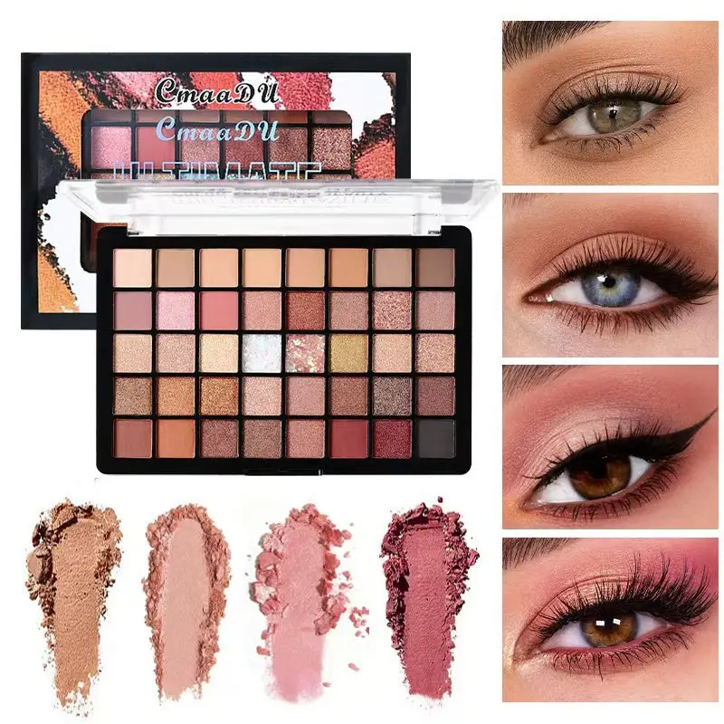 40 Colors Eye Shadow Plate Shimmer Matte Sequin Eyeshadow Colorful Stage Ball Dedicated Neon Eyeshadow Palette Beauty
40 Colors Eye Shadow Plate Shimmer Matte Sequin Eyeshadow Colorful Stage Ball Dedicated Neon Eyeshadow Palette Beauty