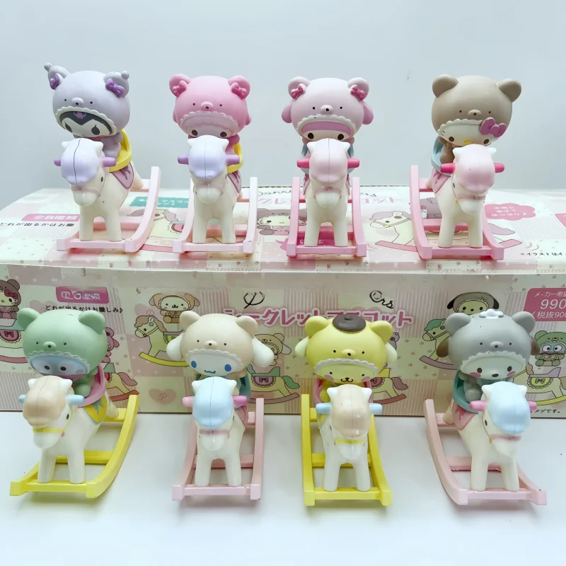 New Hot 8pcs Cute Sanrio Hello Kitty Cartoon Latte Bear Rocking Horse Tabletop Ornament Kuromi Jade Dog Exquisite Kids Gifts
New Hot 8pcs Cute Sanrio Hello Kitty Cartoon Latte Bear Rocking Horse Tabletop Ornament Kuromi Jade Dog Exquisite Kids Gifts