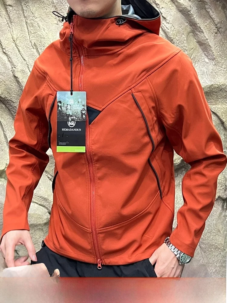 Peak Encounter! Outdoor Soft ell Jaet 3D Cut Waterproof ex Autumn Winter Couples Coat Polyester Fiber Stand Fit
Peak Encounter! Outdoor Soft ell Jaet 3D Cut Waterproof ex Autumn Winter Couples Coat Polyester Fiber Stand Fit