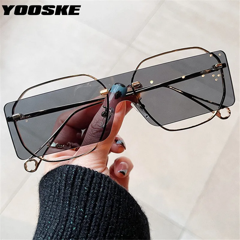 YOOSKE Brand Metal Sunglasses for Men High Quality Hollow Design Square Sun Glasses Women Vintage Irregular Eyewear UV400
YOOSKE Brand Metal Sunglasses for Men High Quality Hollow Design Square Sun Glasses Women Vintage Irregular Eyewear UV400