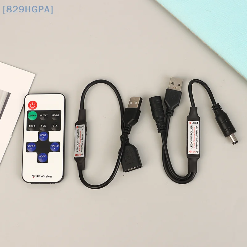 RF11 Дистанционный светодиодный диммер для светодиодных лент Неоновый свет постоянного тока 5 В-24 В 5050/2835/COB Регулировка яркости с затемнением
RF11 Дистанционный светодиодный диммер для светодиодных лент Неоновый свет постоянного тока 5 В-24 В 5050/2835/COB Регулировка яркости с затемнением