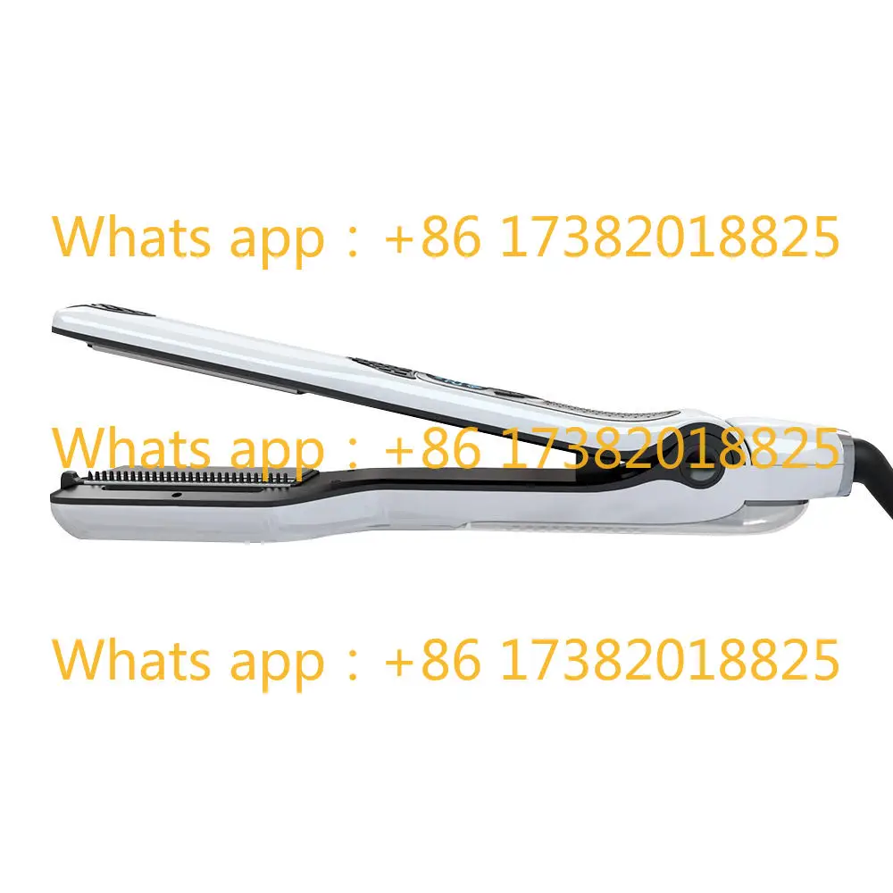 Temperature Lock Steam Flat Iron LCD Removable Comb Nano Titanium Ceramic Hair Straightener with Steam
Temperature Lock Steam Flat Iron LCD Removable Comb Nano Titanium Ceramic Hair Straightener with Steam