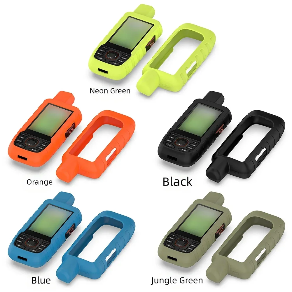 For Garmin GPSMAP 66i/67i Silicone Stopwatch Protective Case Waterproof Scratch Resistance Bike Computer Screen Protector Cover
For Garmin GPSMAP 66i/67i Silicone Stopwatch Protective Case Waterproof Scratch Resistance Bike Computer Screen Protector Cover