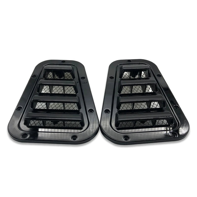 4X Car Front Engine Hood Bonnet Side Trim Cover Air Outlet Flow Intake Scoop Vent Cover For Land Rover Defender 04-19
4X Car Front Engine Hood Bonnet Side Trim Cover Air Outlet Flow Intake Scoop Vent Cover For Land Rover Defender 04-19