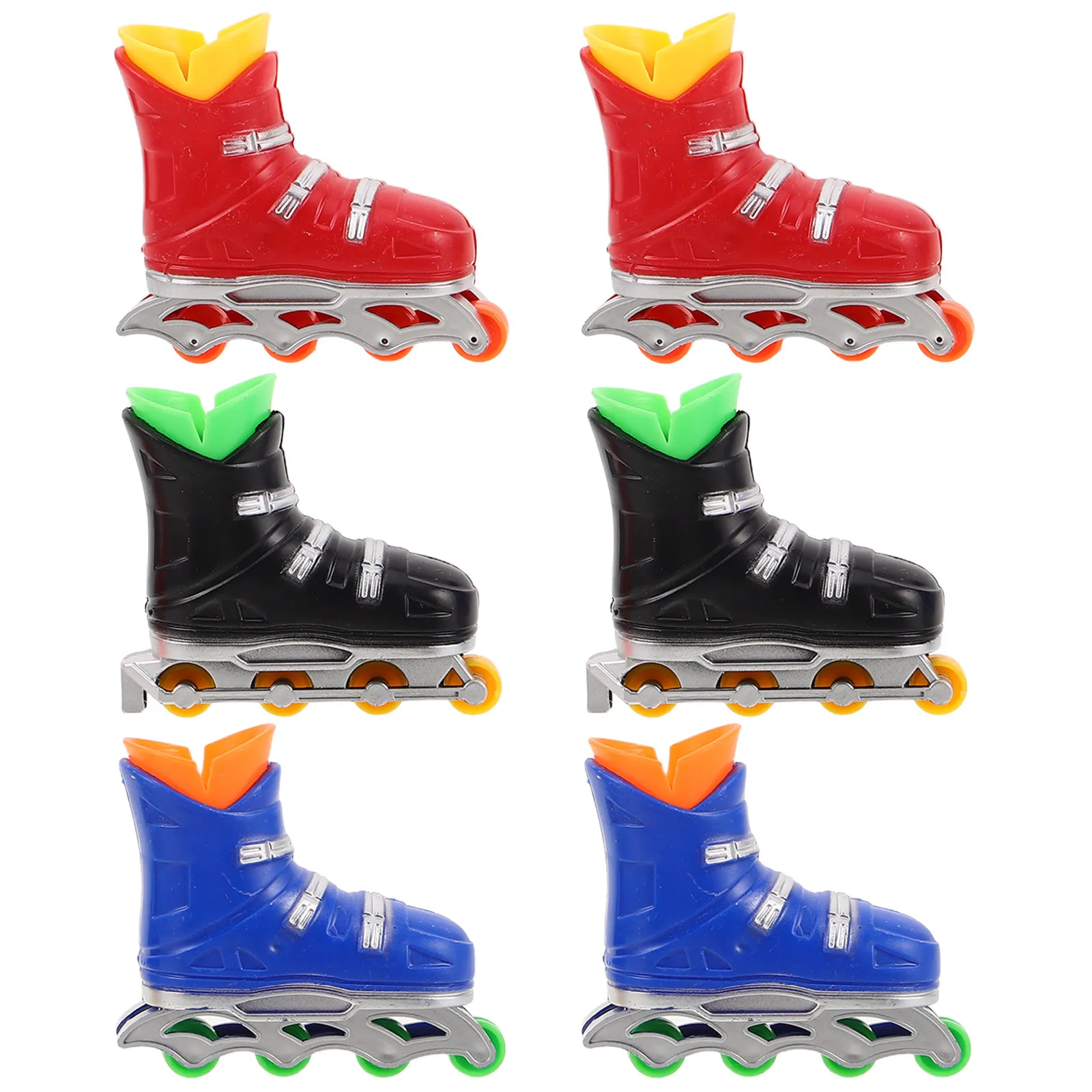 6Pairs Mini Finger Skateboards Realistic Skating Design Portable Lightweight Desktop Entertainment for Kids Adults Coordination
6Pairs Mini Finger Skateboards Realistic Skating Design Portable Lightweight Desktop Entertainment for Kids Adults Coordination
