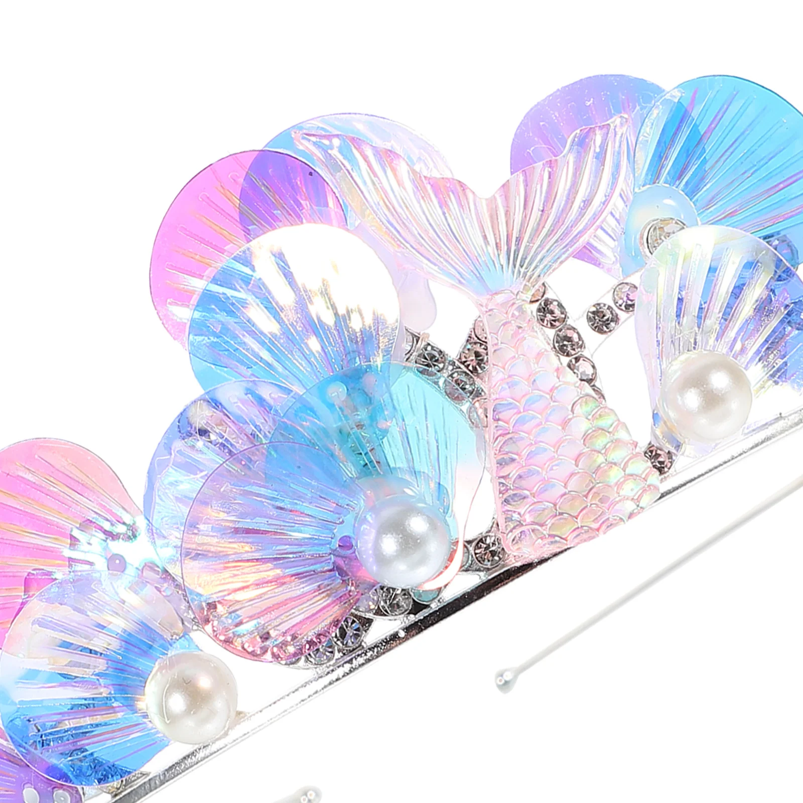 Mermaid Headband Girls Crown Hair Rhinestone Tiara Headdress Bands Accessories Shell Decorations Ocean Theme Princess Party
Mermaid Headband Girls Crown Hair Rhinestone Tiara Headdress Bands Accessories Shell Decorations Ocean Theme Princess Party