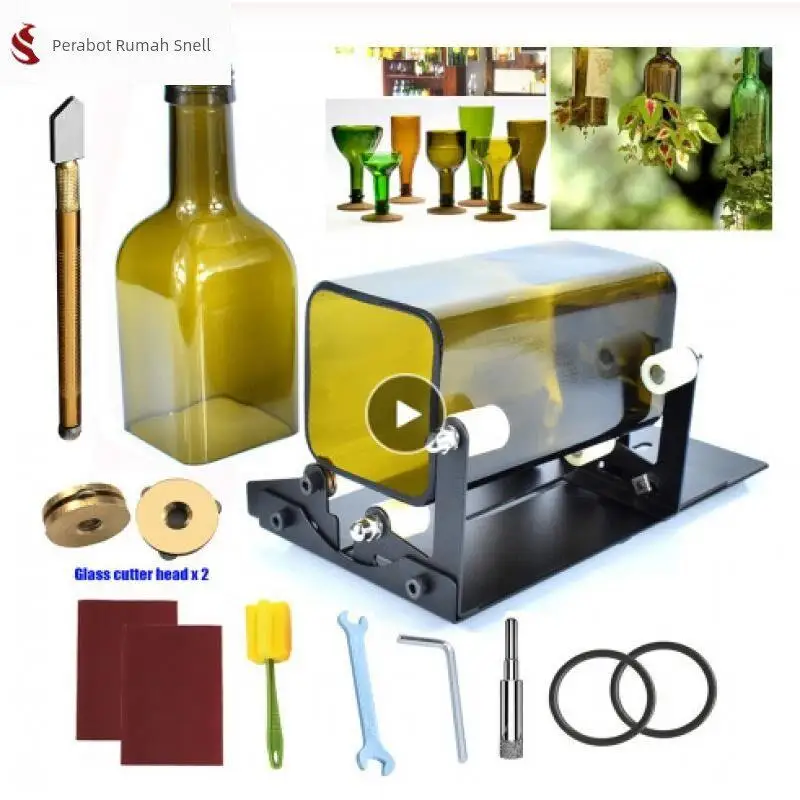 New Model Handmade Glass Bottle Cutting Tool Set DIY Tool Kit for Home Decorations And Digital Oil Painting
New Model Handmade Glass Bottle Cutting Tool Set DIY Tool Kit for Home Decorations And Digital Oil Painting