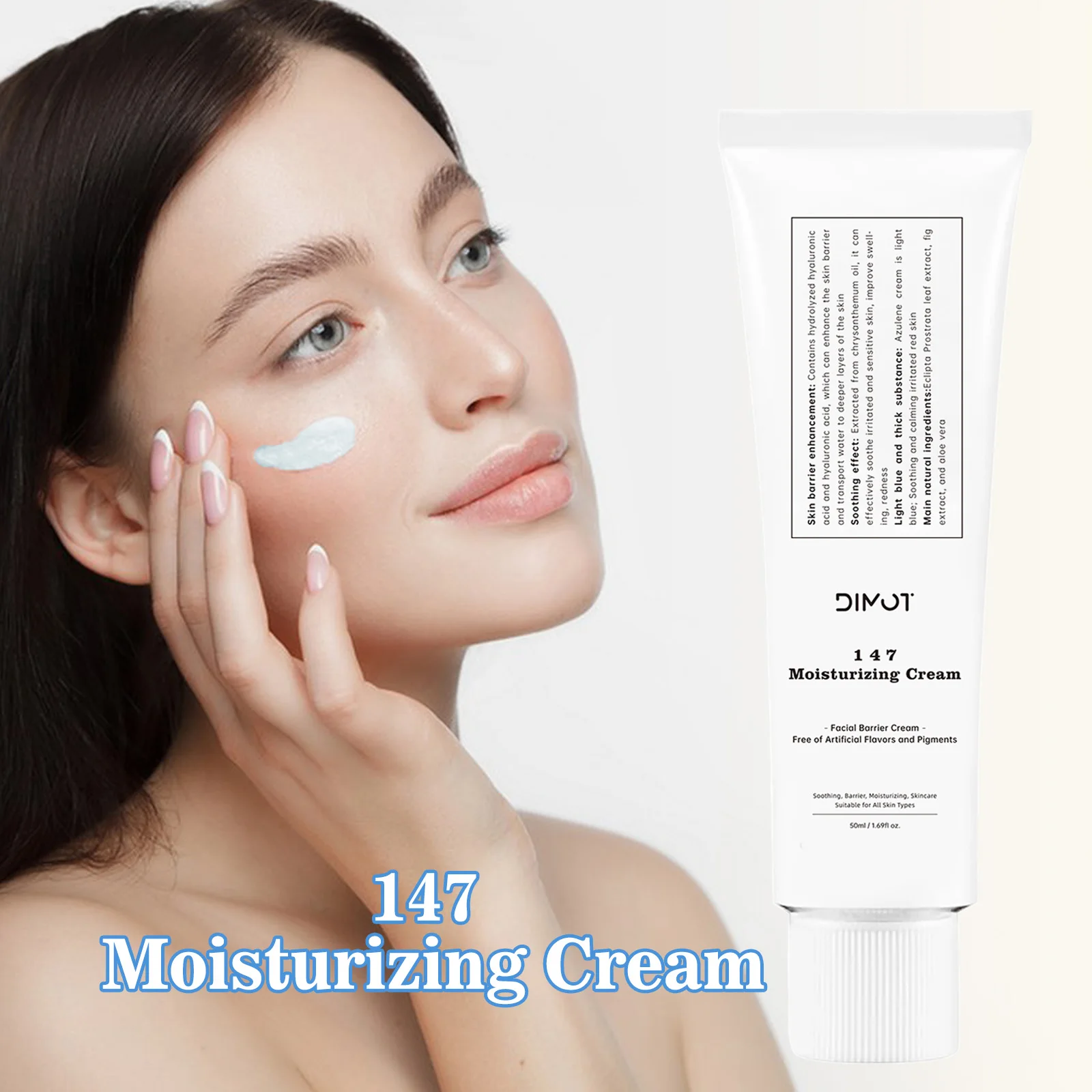 DIMOT 147Relief Cream Face Moisturizer Cream Nourish Soothing Skin Repair Clean Acne Oily Skin Hydrating Facial Lotion Skin Care 
DIMOT 147Relief Cream Face Moisturizer Cream Nourish Soothing Skin Repair Clean Acne Oily Skin Hydrating Facial Lotion Skin Care