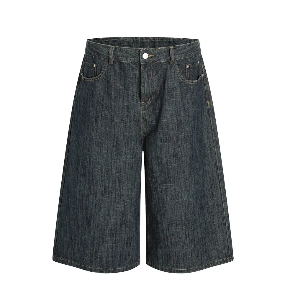 American Simple Mens Jeans Y2k Streetwear Washed Distress Baggy Wide Leg Shorts Summer New Fashion Casual Straight Shorts Male
American Simple Mens Jeans Y2k Streetwear Washed Distress Baggy Wide Leg Shorts Summer New Fashion Casual Straight Shorts Male
