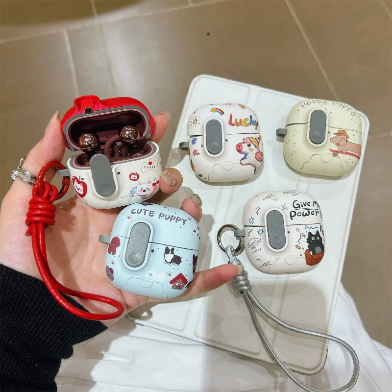 For Huawei FreeClip 2 FreeBuds Pro 5 7i Earphone Case Cute Small Black Cat Switch Open Design Shockproof Anti-drop Protect Cover
For Huawei FreeClip 2 FreeBuds Pro 5 7i Earphone Case Cute Small Black Cat Switch Open Design Shockproof Anti-drop Protect Cover