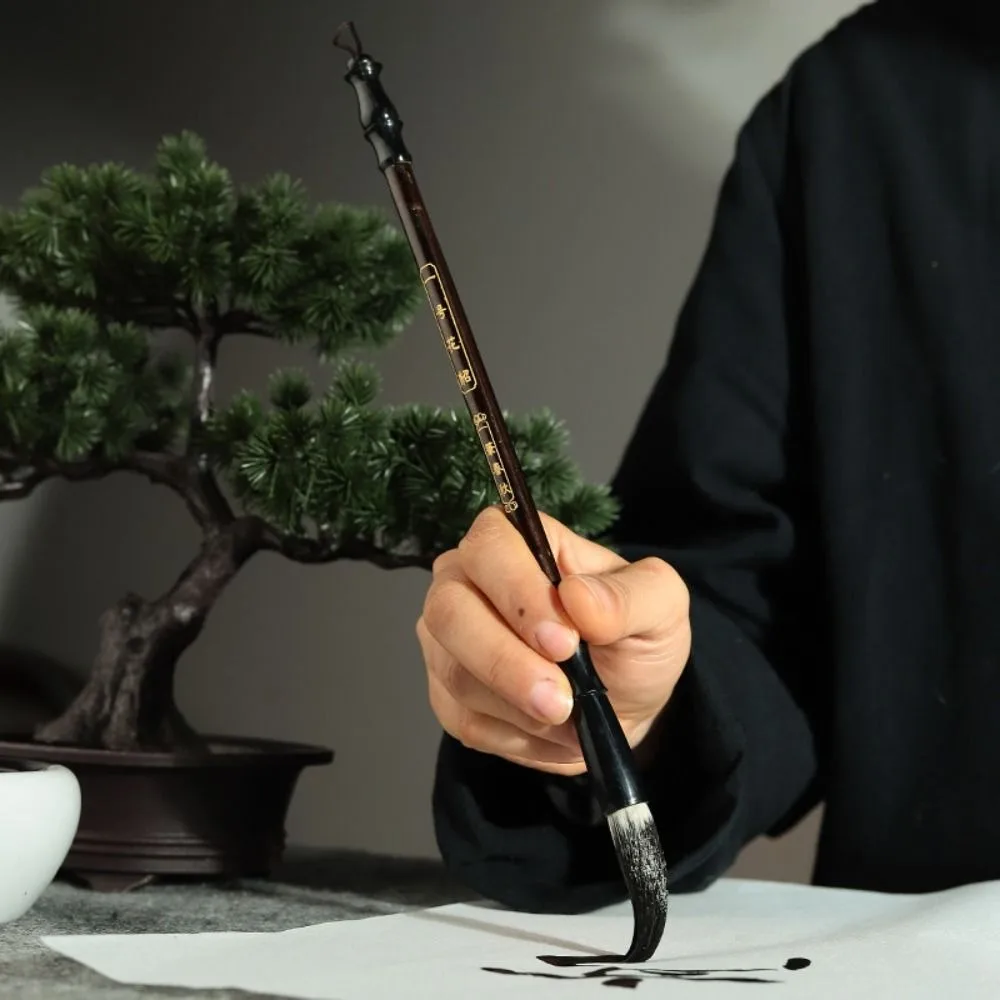 Oil Watercolor Chinese Calligraphy Brush Oil Painting Wood Scriptures Writing Brush Wolf Hair Art Paint Brush Art Supplies
Oil Watercolor Chinese Calligraphy Brush Oil Painting Wood Scriptures Writing Brush Wolf Hair Art Paint Brush Art Supplies