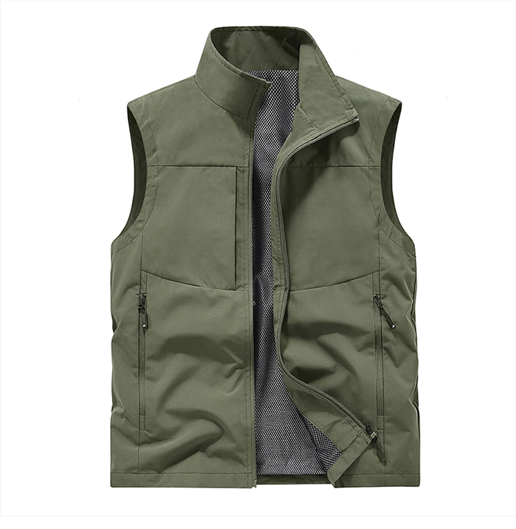 Men Multi Pocket Work Vest Lightweight Outdoor Vest Coat Comfortable Vest Plus Size Sleeveless Jacket Windproof Photography Vest
Men Multi Pocket Work Vest Lightweight Outdoor Vest Coat Comfortable Vest Plus Size Sleeveless Jacket Windproof Photography Vest