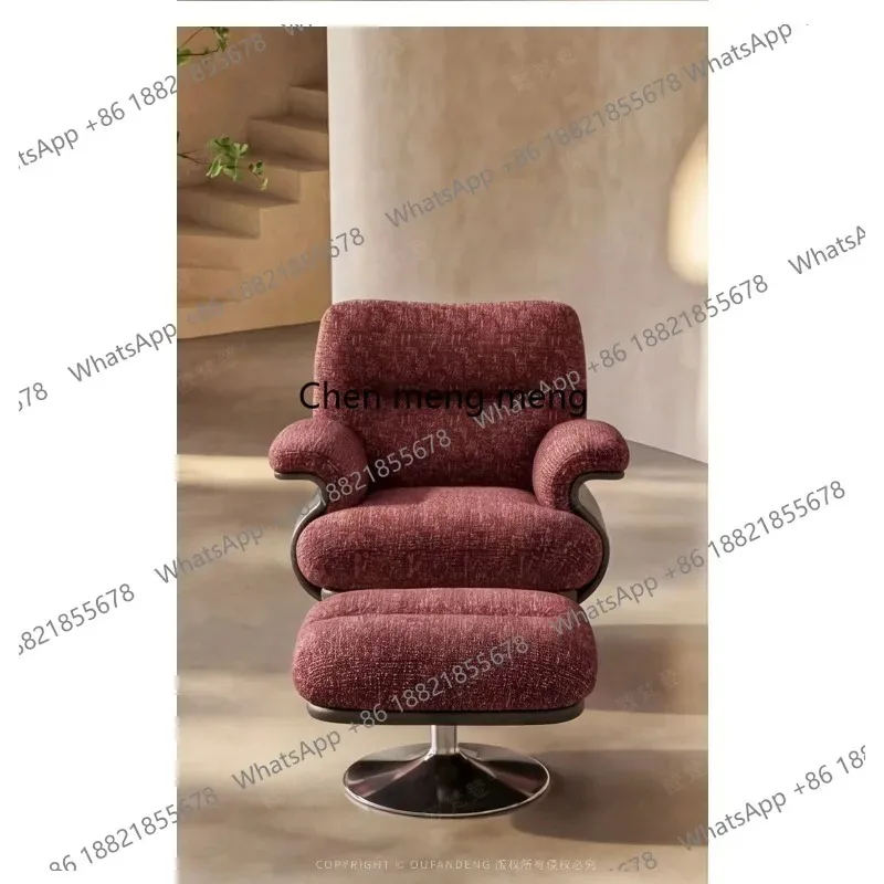 K153 Rotatable single sofa chair Italian style, living room, bedroom, balcony, leisure with pedals
K153 Rotatable single sofa chair Italian style, living room, bedroom, balcony, leisure with pedals