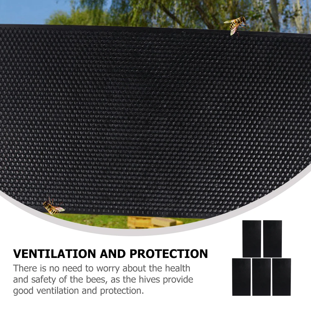 5pcs Black Plastic Nest Foundation for Beehive Frames Deep Honey Plate Durable Beekeeping Equipment Practical Gift Idea
5pcs Black Plastic Nest Foundation for Beehive Frames Deep Honey Plate Durable Beekeeping Equipment Practical Gift Idea