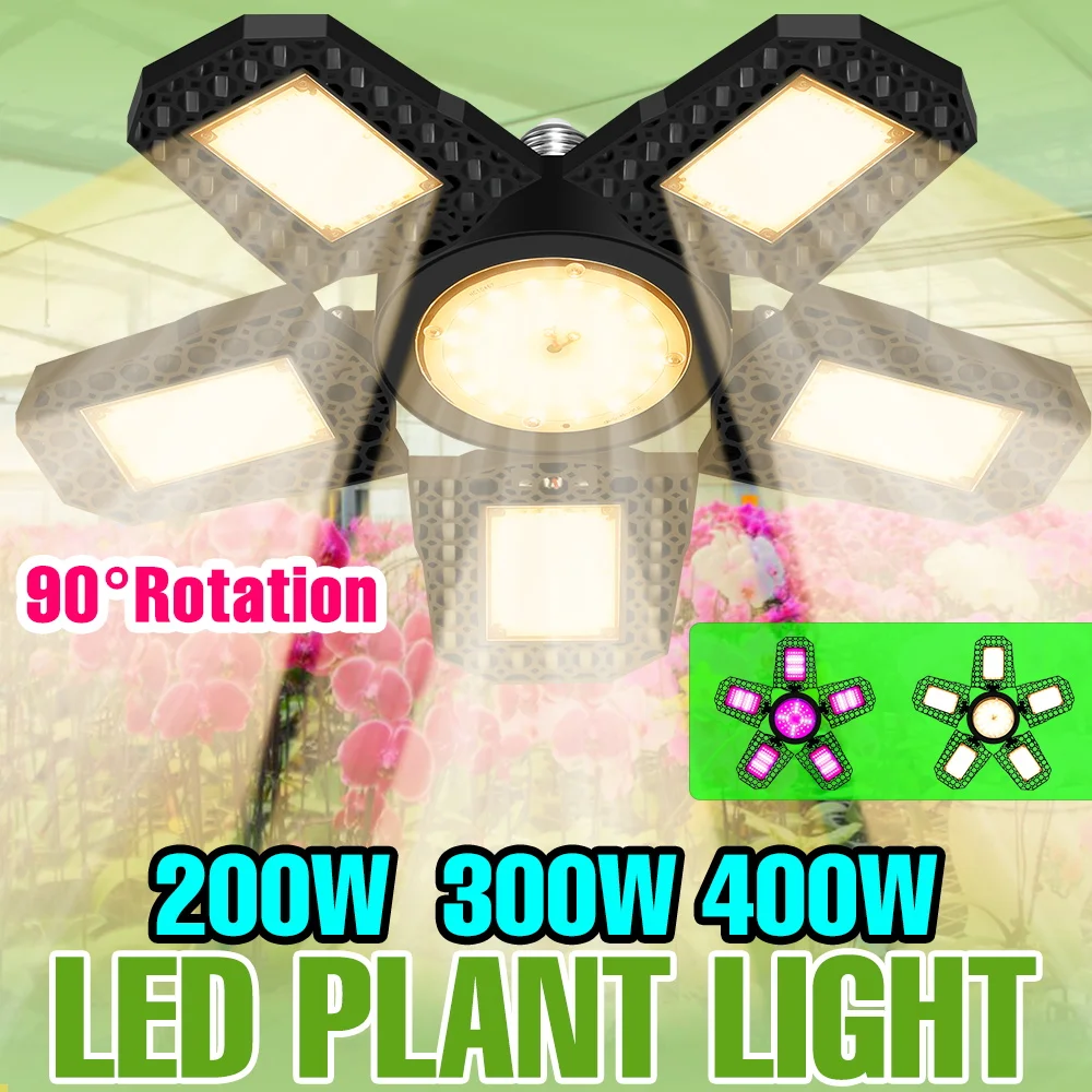 400W E27/E26 Full Spectrum Grow Light Bulb LED Plant Fill Lamp 220V Deformable Indoor Seedings Vegs Flower Cultivation Lighting
400W E27/E26 Full Spectrum Grow Light Bulb LED Plant Fill Lamp 220V Deformable Indoor Seedings Vegs Flower Cultivation Lighting