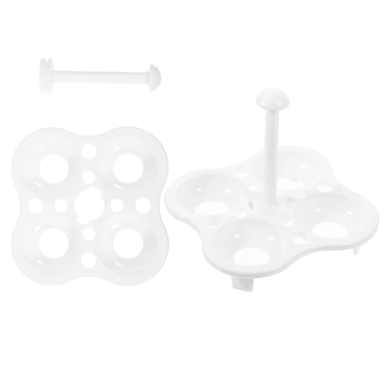 2pcs Egg Steaming Rack High Temperature Resistant Plastic Cooker Stand Lightweight Kitchen Tool For Crabs Vegetables Eggs Easy
2pcs Egg Steaming Rack High Temperature Resistant Plastic Cooker Stand Lightweight Kitchen Tool For Crabs Vegetables Eggs Easy