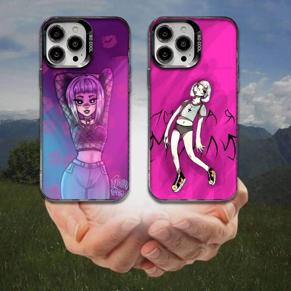 Poshlaya Molly Band Phone Case For iPhone 16,15,14,13,12,11,8,7,Pro,Max,Plus,Mini,XS,SE Anti Fall Black Matte Hard
Poshlaya Molly Band Phone Case For iPhone 16,15,14,13,12,11,8,7,Pro,Max,Plus,Mini,XS,SE Anti Fall Black Matte Hard