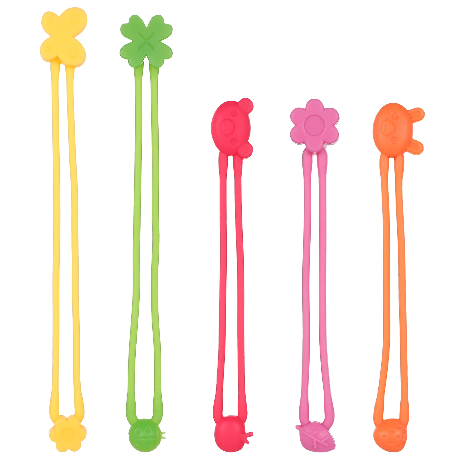 5pcs Silicone Bands Elastic Kitchen Tools Decorative Binding Ropes for Food Pouch Vegetables Multifunctional Office
5pcs Silicone Bands Elastic Kitchen Tools Decorative Binding Ropes for Food Pouch Vegetables Multifunctional Office