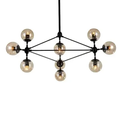 Modern Art Chandeliers Glass Bubble Ball Creative Personalized Lighting for Living Room Bedroom Retro Home Lighting
Modern Art Chandeliers Glass Bubble Ball Creative Personalized Lighting for Living Room Bedroom Retro Home Lighting