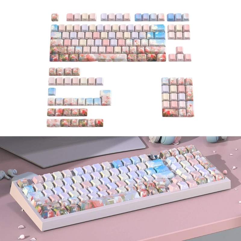 Double Shot PBT Keycaps Shot Dye Subbed PBT Keycaps for 134 Keys for Mechanical Keyboards Thick PBT Colored Rose Pink Dropship
Double Shot PBT Keycaps Shot Dye Subbed PBT Keycaps for 134 Keys for Mechanical Keyboards Thick PBT Colored Rose Pink Dropship
