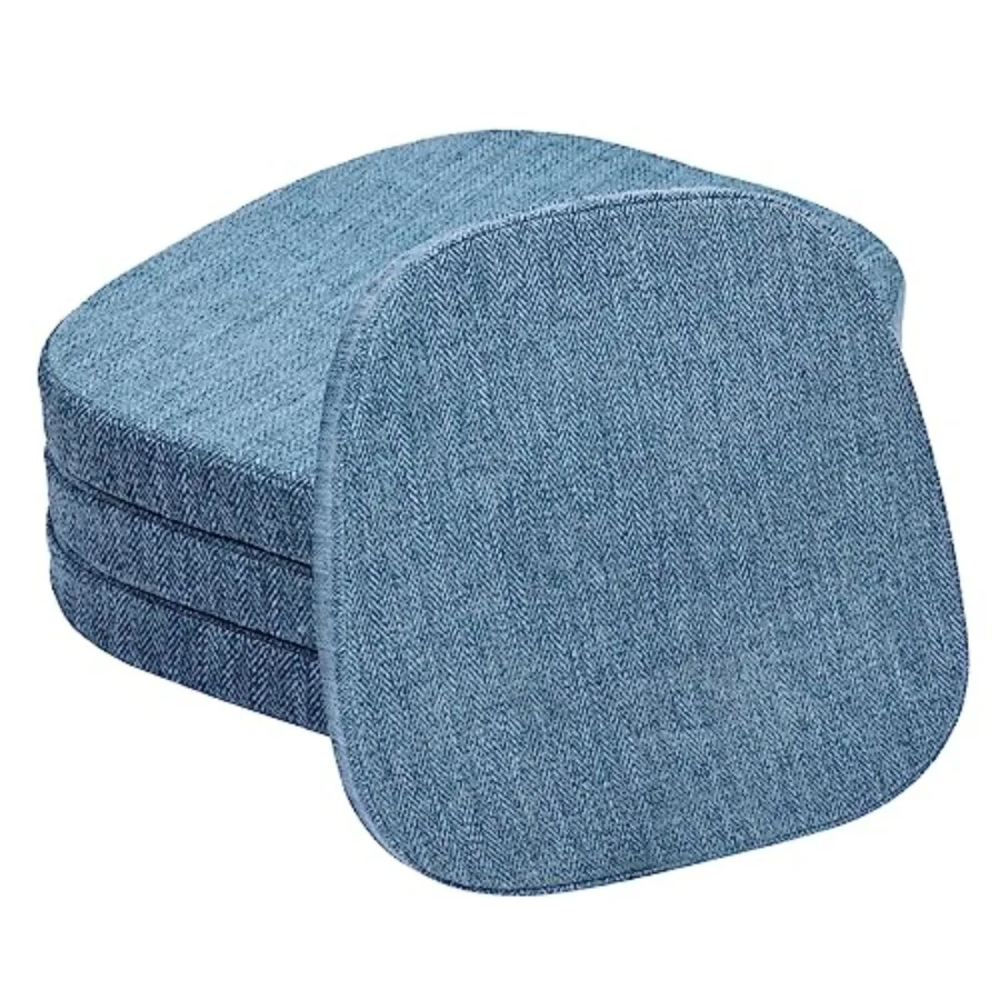 14x14 Memory Foam Metal Chair Cushions Set of 4, Dual-Layer Design Non-Slip Metal Dining Chair Pads Kitchen Seat Cushion with M
14x14 Memory Foam Metal Chair Cushions Set of 4, Dual-Layer Design Non-Slip Metal Dining Chair Pads Kitchen Seat Cushion with M