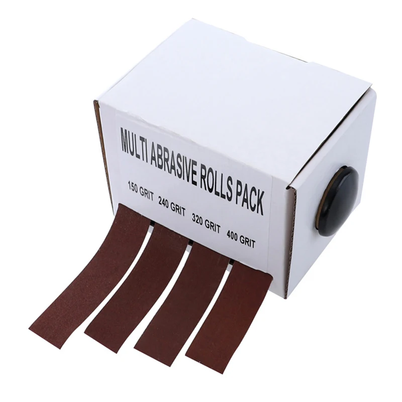 Multi Abrasive Rolls Pack Removable Emery Cloth Roll Soft Emery Cloth Roll Dry Grinding Metal Glass Woodworking Sandpaper
Multi Abrasive Rolls Pack Removable Emery Cloth Roll Soft Emery Cloth Roll Dry Grinding Metal Glass Woodworking Sandpaper