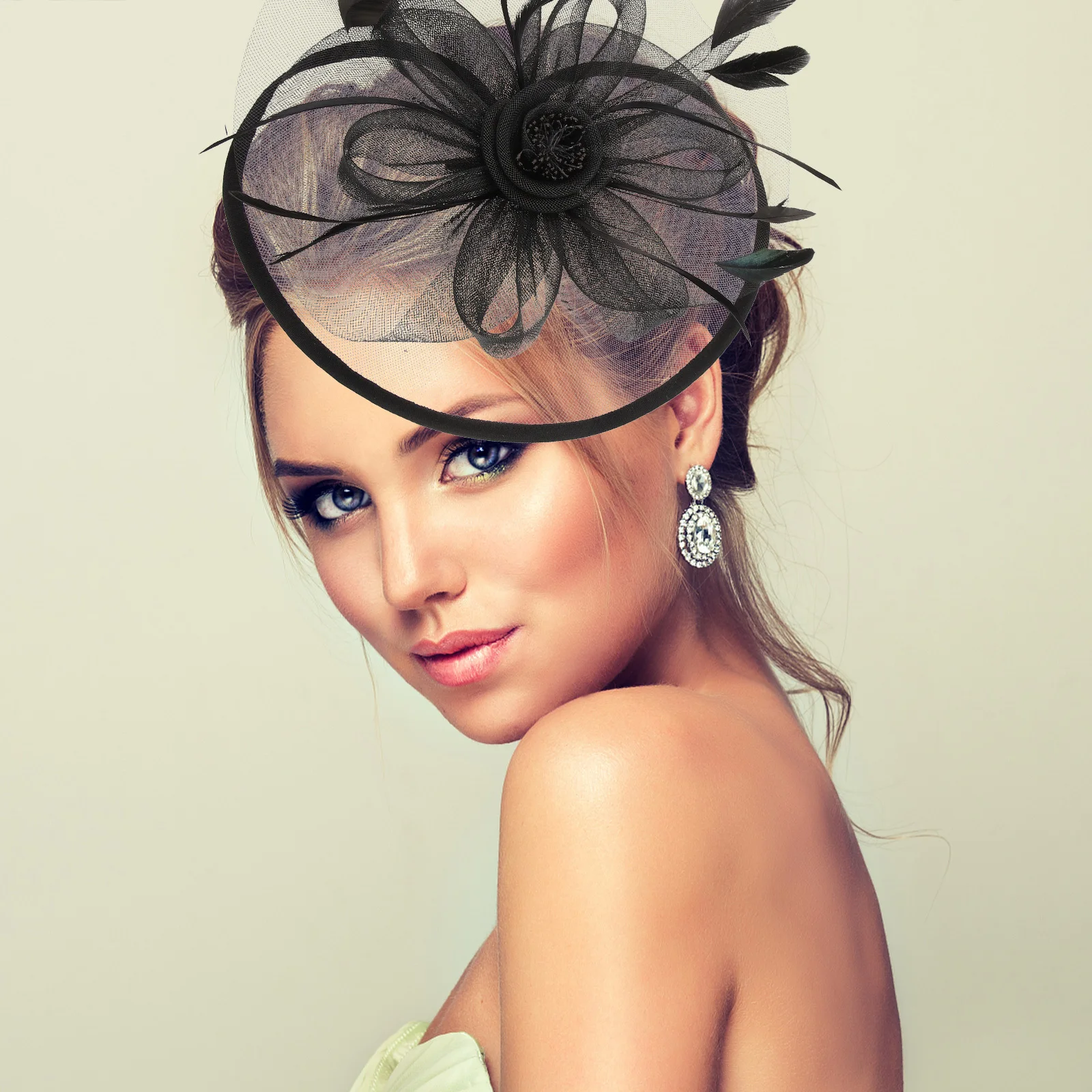 Vintage Bride Fascinator Headband Lightweight Wedding Party Hair Accessory Removable Clip Tea Banquet Headdress Bridal Headpiece
Vintage Bride Fascinator Headband Lightweight Wedding Party Hair Accessory Removable Clip Tea Banquet Headdress Bridal Headpiece