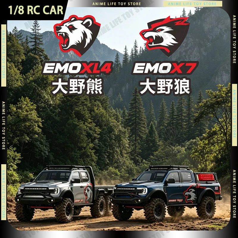 New Arrival!1:8 CROSSRC EMO X7 Bear XL4 Wolf Rc Car Electric FOC Brushless 1800kv RC Rock Crawler Off Road Climbing ARTR RTR
New Arrival!1:8 CROSSRC EMO X7 Bear XL4 Wolf Rc Car Electric FOC Brushless 1800kv RC Rock Crawler Off Road Climbing ARTR RTR