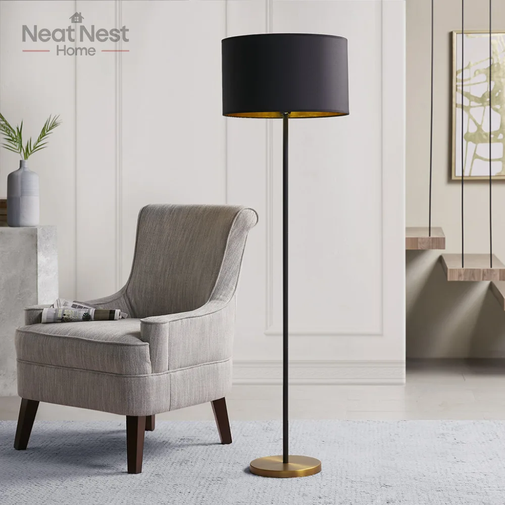 Металлический торшер, торшер, торшер для гостиной с черным абажуром, украшение гостиной, для спальни, офиса
Металлический торшер, торшер, торшер для гостиной с черным абажуром, украшение гостиной, для спальни, офиса