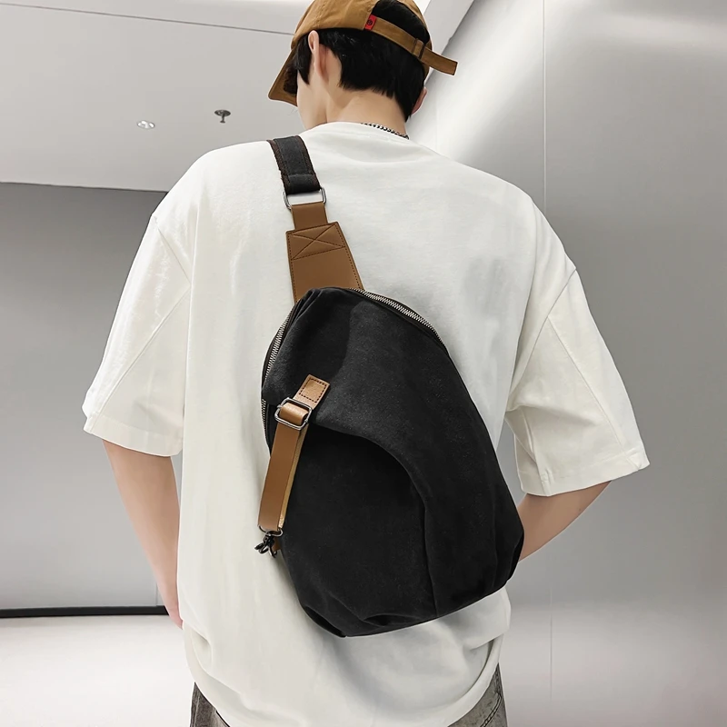 2023 New Women Men Chest Shoulder Bags Climbing Fashionable Crossbody Students Handbags With Big Pockets Leisure For School
2023 New Women Men Chest Shoulder Bags Climbing Fashionable Crossbody Students Handbags With Big Pockets Leisure For School