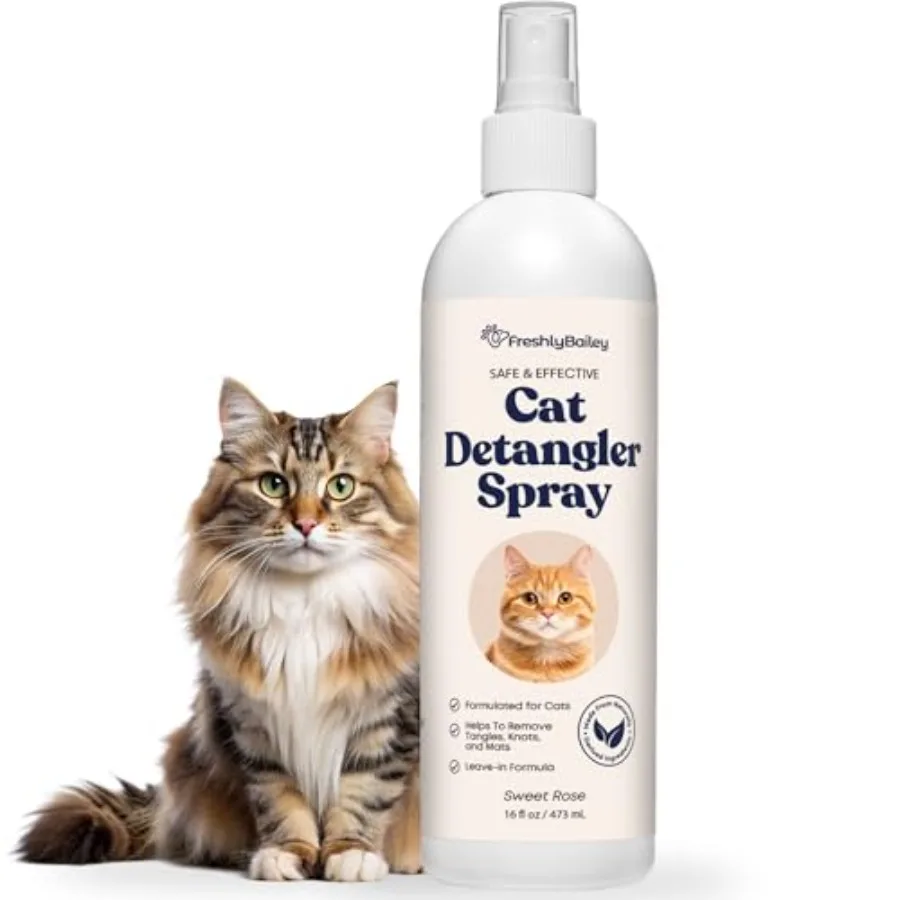 【Spot goods】Cat Detangler Spray - Pet Detangling Spray for Cats - Natural Detangler and Leave in Conditioner Spray for Your Cat
【Spot goods】Cat Detangler Spray - Pet Detangling Spray for Cats - Natural Detangler and Leave in Conditioner Spray for Your Cat
