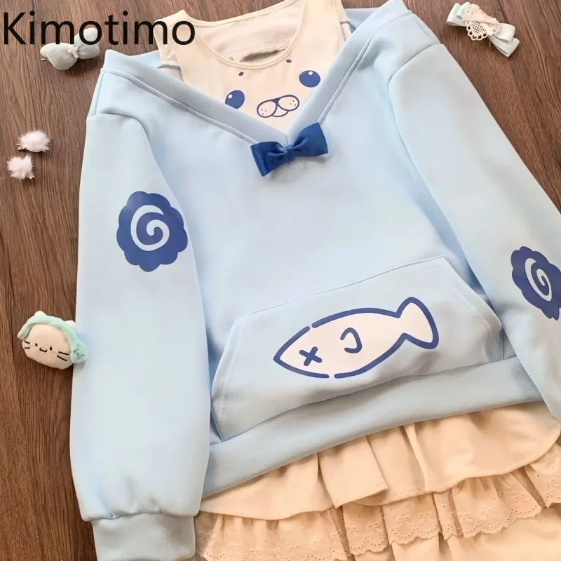 Topenomi Japan Style Sweet Anime Printed Fake Two Pieces Sweatshirt Women Autumn Off Shoulder Long Sleeve Loose Y2k Tops Fashion
Topenomi Japan Style Sweet Anime Printed Fake Two Pieces Sweatshirt Women Autumn Off Shoulder Long Sleeve Loose Y2k Tops Fashion