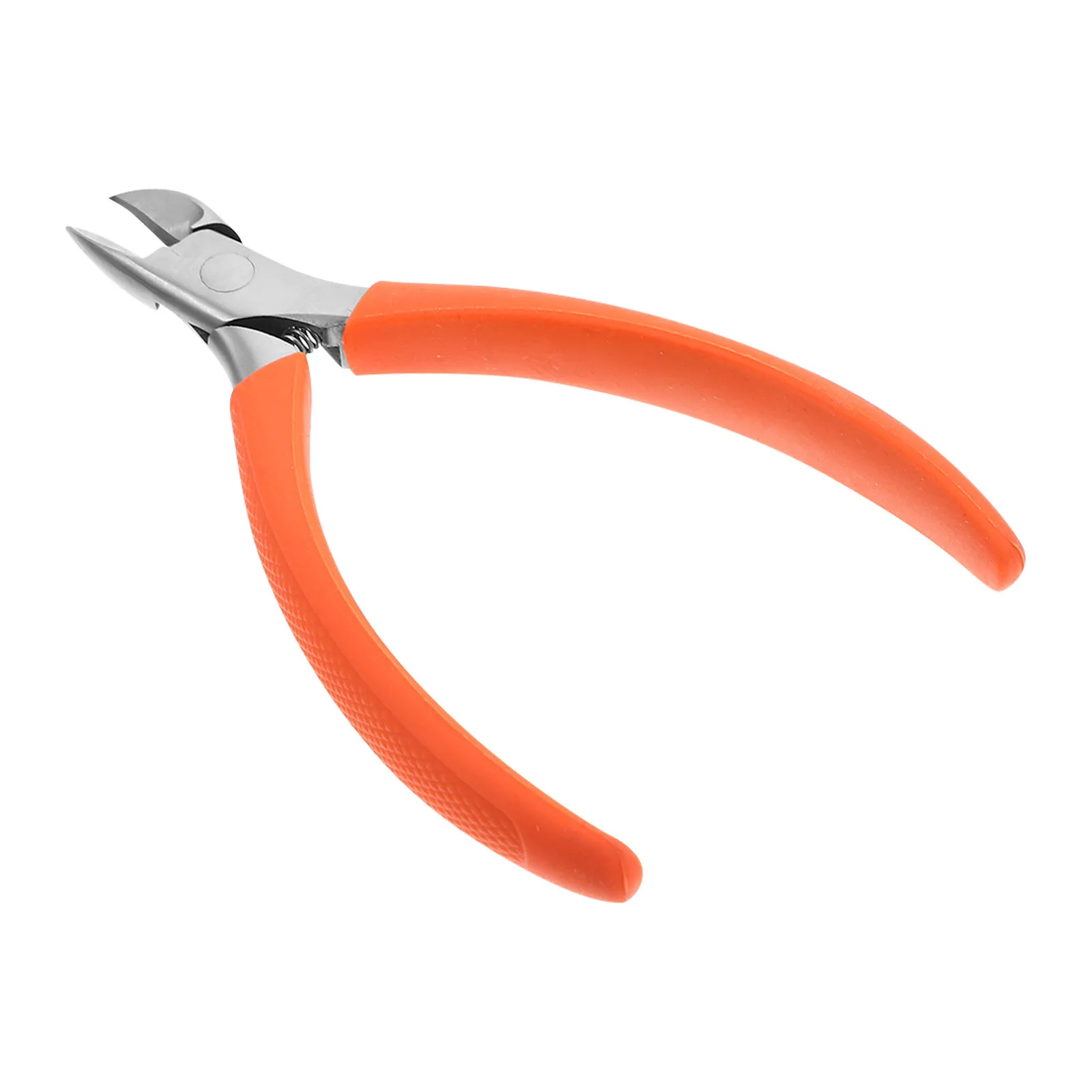 Stainless Steel Dead Skin Nail Clipper Orange Non-Slip Silicone Handle for Toenail Fingernail Trimming Cuticle Grooming Manicure
Stainless Steel Dead Skin Nail Clipper Orange Non-Slip Silicone Handle for Toenail Fingernail Trimming Cuticle Grooming Manicure