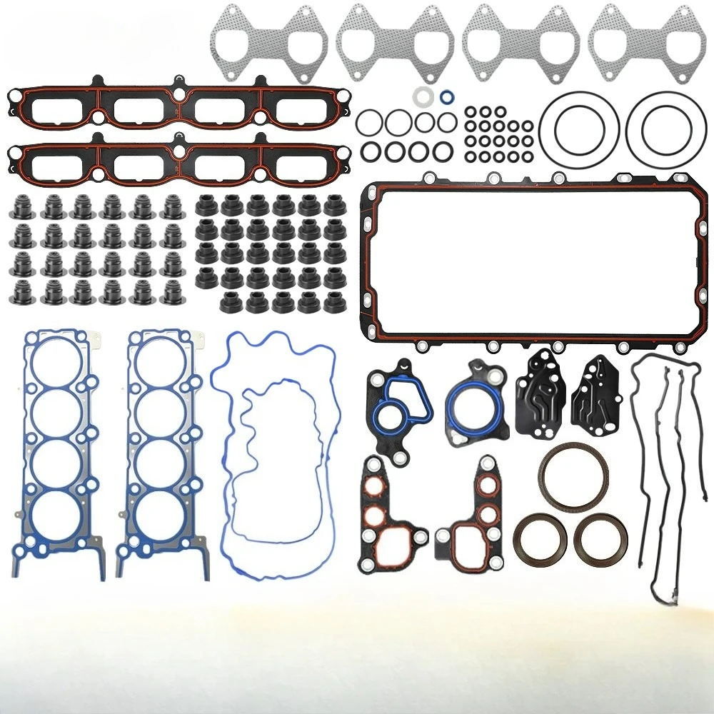Полный комплект прокладок для FORD EXPEDITION 2005-2006 5.4L 330CID V8 SOHC
Полный комплект прокладок для FORD EXPEDITION 2005-2006 5.4L 330CID V8 SOHC
