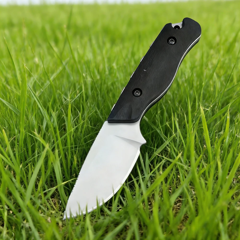 Durable Outdoor Fixed Blade Knife High Hardness Exquisite Knife 8Cr13Mov Blade G10 Handle New Style EDC Camping Tool
Durable Outdoor Fixed Blade Knife High Hardness Exquisite Knife 8Cr13Mov Blade G10 Handle New Style EDC Camping Tool