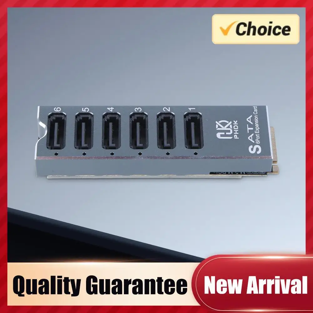 Адаптер M.2 на SATA 6 Гбит/с, карта расширения M.2 NVMe на 6 портов SATA 3.0 с интеллектуальным индикатором, чип ASM1166 для настольных ПК
Адаптер M.2 на SATA 6 Гбит/с, карта расширения M.2 NVMe на 6 портов SATA 3.0 с интеллектуальным индикатором, чип ASM1166 для настольных ПК