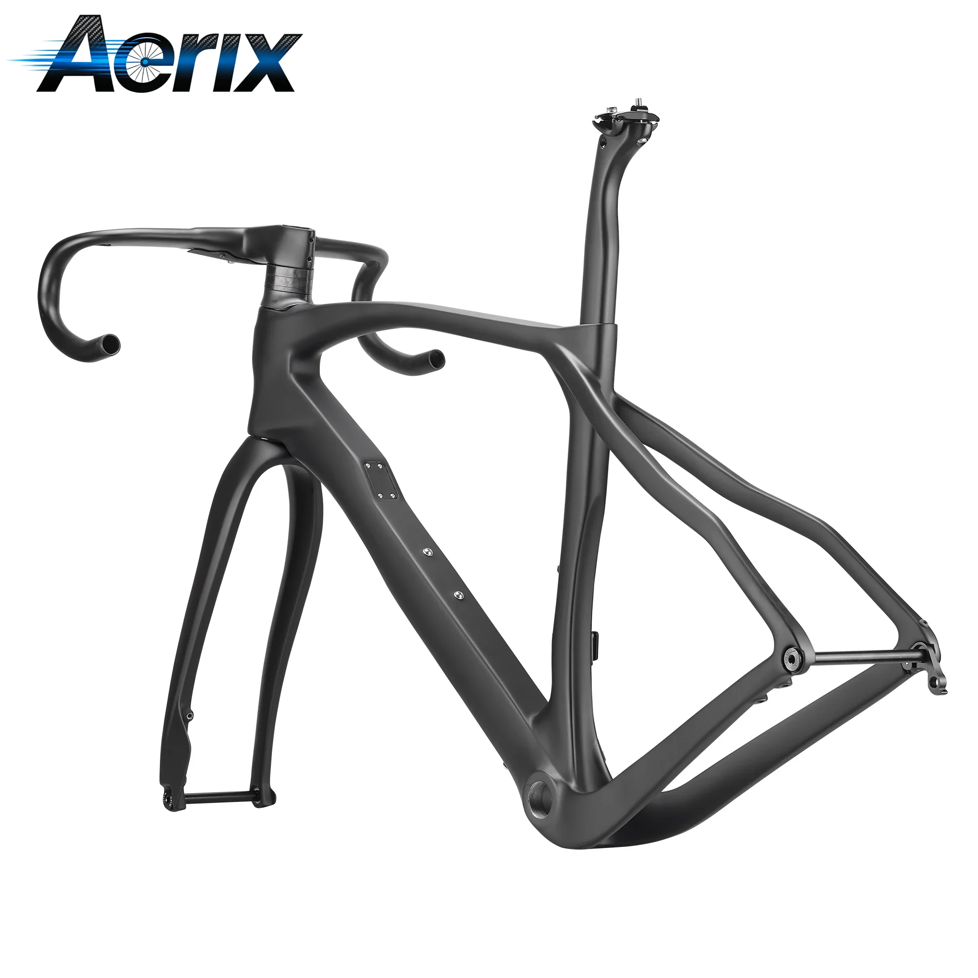 Customizable T1000 Full Carbon Gravel Bike Frame Set BSA Bottom Bracket 700*45C Tire Includes Carbon Handlebar Cyclocross Bike
Customizable T1000 Full Carbon Gravel Bike Frame Set BSA Bottom Bracket 700*45C Tire Includes Carbon Handlebar Cyclocross Bike