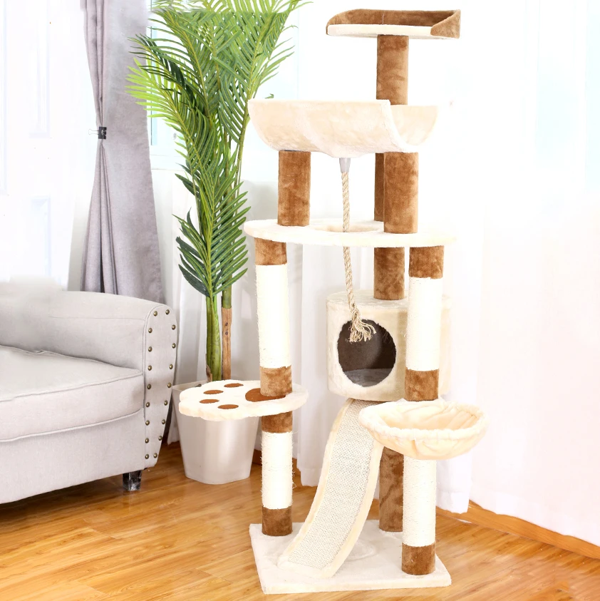 RTS Item Pet Furniture Cat Climbing Tree Tower Indoor Cats Multi-Level Condo Cat Scratching Posts for Kittens
RTS Item Pet Furniture Cat Climbing Tree Tower Indoor Cats Multi-Level Condo Cat Scratching Posts for Kittens