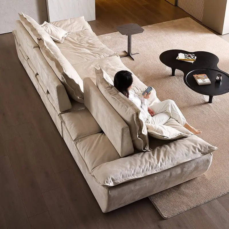 Adjustable deep sailing sofa frosted flannel Internet celebrity straight row removable backrest new cream wind sofa
Adjustable deep sailing sofa frosted flannel Internet celebrity straight row removable backrest new cream wind sofa
